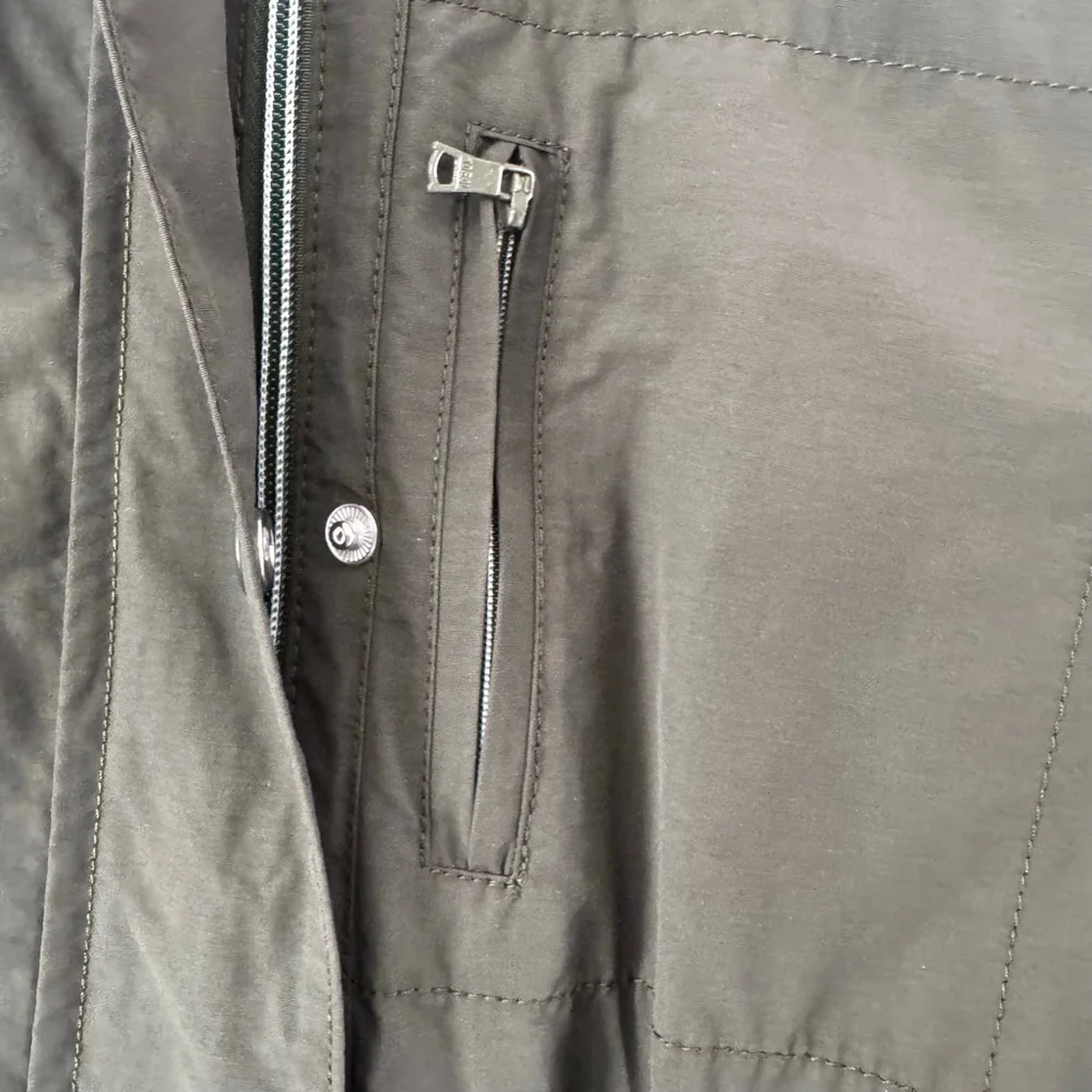 J.Crew Olive Green Perfect Lightweight Utility Jacket M - Picture 7 of 10